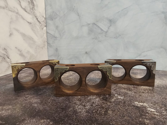 Natural Wood Propagation Station - Bud Vase